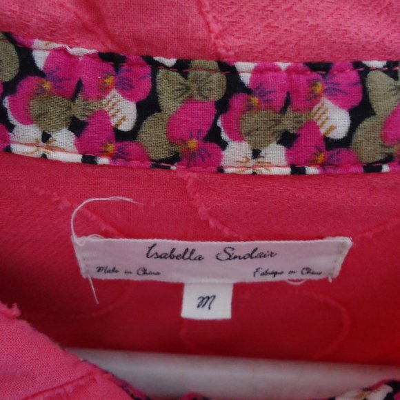 Anthropologie Isabella Sinclair Top M - Picture 4 of 10